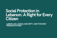 Social Protection in Lebanon